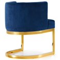thumbnail image 2 of Meridian Furniture Gianna Navy Velvet Dining Chair, 2 of 5