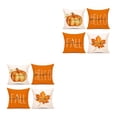 thumbnail image 4 of maskred 4piece Effortless Maintenance With Easy-care Decorative Pillow Cover Holiday Halloween-12 2Set, 4 of 6