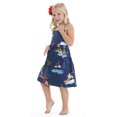thumbnail image 4 of Girl Elastic Strap Dress Christmas Dress Santa Red, 4 of 5