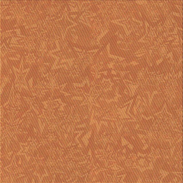 Ahgly Company Machine Washable Indoor Square Transitional Orange Red Orange Area Rugs, 6' Square