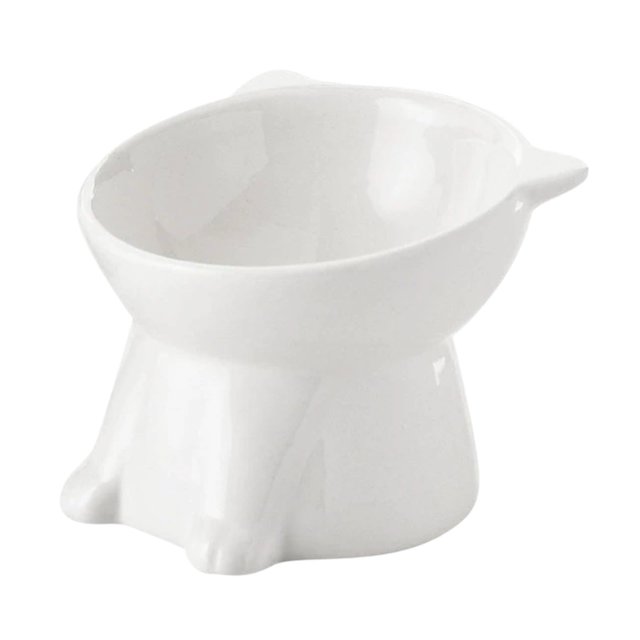 TIELUTT Bols Surélevés pour Chats avec Support et Base Réglables, Bol Lent Surélevé pour Chat, Bol pour Chien Lent, Bol pour Chien à Ralentir, Tapis de Bol D'Eau pour Animal, Petit Mangeoire Surélevée pour Animal de Compagnie pour D Moyen