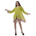 thumbnail image 4 of Moomaya Robes Décontractées Femmes Rayonne Robe Mini à Manches Longues pour Femmes, 4 of 4