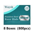 thumbnail image 2 of Waysh Double Edge Blades, 800 Count, Bulk Shaving Supply, 2 of 11