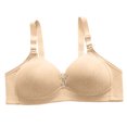 thumbnail image 3 of AherBiu Plus Size Bras for Women Wireless No Padding Full Coverage Bralettes Comfort Push up Everyday Bras, 3 of 4