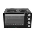 NutriChef PKRTO28 Cuisine Countertop Convection Cuisinière four avec plaques chauffantes