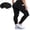 Noir avec Poches, variante sur Leggings Thermiques Doublés en Molleton pour Femmes avec Poches Taille Haute Pantalon Chaud d'Hiver