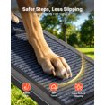 thumbnail image 3 of VEVOR Dog Ramp for Cars, 71" L x 17" W, Folding Pet Ramps for Medium & Large Dogs up to 250lbs, Pet Stair Ramp with Non-Slip Felt Rug Surface, Portable Outdoor Dog Car Ramps for SUV & Truck, 3 of 9