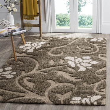 SAFAVIEH Florida Davin Floral Shag Area Rug