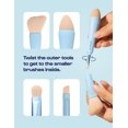 thumbnail image 3 of ALLEYOOP Multi-Tasker 4-in-1 Makeup Brush, 3 of 7