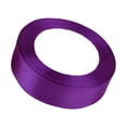 thumbnail image 1 of Gift Ribbon Wedding Decorations Clothes Making Supply DIY Craft Accessories Light-weight Polyester Ribbons for Ornaments Dark Purple 35, 1 of 7