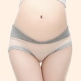 thumbnail image 3 of XZNGL Culottes de Maternité pour la Grossesse Culottes de Maternité Taille Basse en V en Coton Culottes de Grossesse Post-Partum Culottes en Coton pour Femmes, 3 of 7