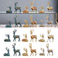 thumbnail image 2 of Wweixi Figurine Decoration Add Charm And Unique Style To Home Handmade Crafts Lucky deer/silver 1Set, 2 of 6