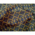 thumbnail image 4 of oneOone Silk Tabby Fabric Geometric & Paisley Block Print Fabric By The Yard 42 Inch Wide, 4 of 4