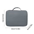 thumbnail image 4 of Wzzjkit Tablet Sleeve Bag with Multilayer Design for Efficient Storage Compact, Electronics Organizer Tablet Bag for Business Travel, Lightweight Tablet Sleeve for Men and Women, 4 of 7