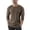 Brown, variant on LUOGENLI Male T-shirts for Mens Men's Muscle Exercise Slim Fit T Shirt Gym Exercise Long Sleeve T Shirt Mens T-shirts Graphic Tees Funny Summer Clothes Black M
