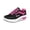 Black, variant on LOVZFMLL Wedges Sneakers for Women Fashion Non-Slip Lace-Up Comfort Walking Shoes Running Gym Athletic Workout Shoes Pink 8.5
