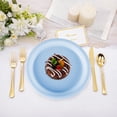 thumbnail image 4 of Birdeem Plastic Plates,Unbreakable Serving Plates,Shatterproof Snack and Dessert Plates for Kitchen,Camping,and Party Use,Lightweight and Durable Round Dinnerware, 4 of 9