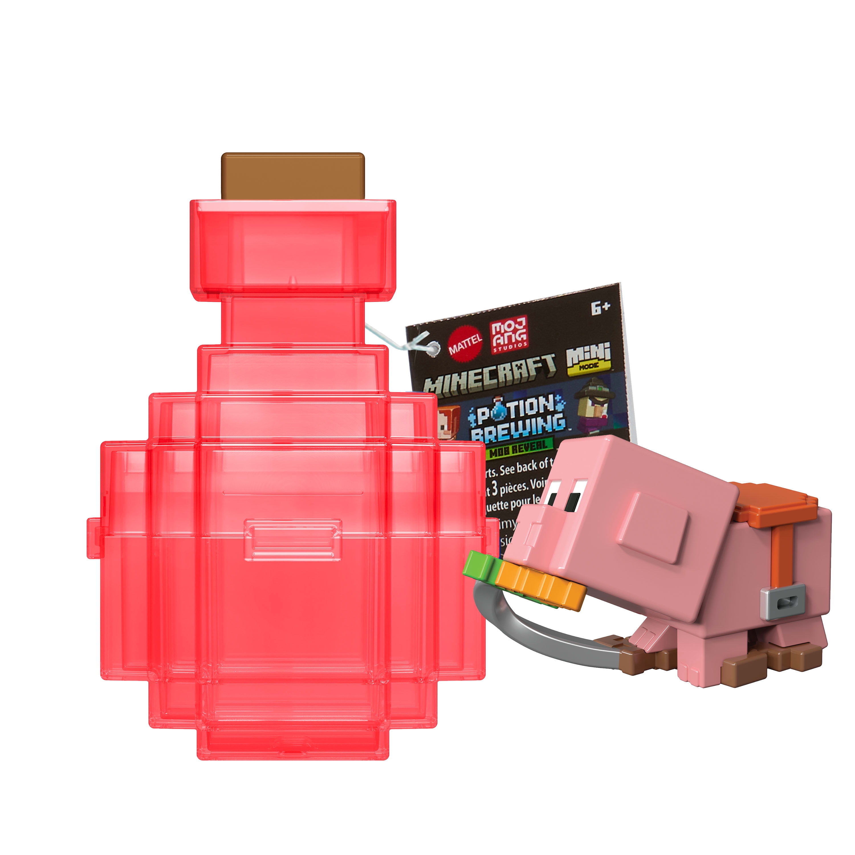 Minecraft –Mode Mini –Préparation de potions –Figurines, Color Reveal