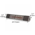 thumbnail image 4 of Paramount Smart Electric Heater with Bluetooth Speakers, Gunmetal Grey, 4 of 6