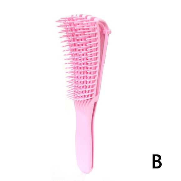 Detangling Brush Hair Detangler Scalps Comb Wet/Dry Salon Curly Naturals X8X0