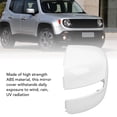 thumbnail image 4 of Car Rearview Mirror Cap Covers for  Renegade 2015-2019, White Door Mirror Covers Caps, Left Right Side Mirror Covers Caps, Extra Layer of Protection, 4 of 7
