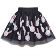 thumbnail image 1 of Girls Dress Black Bunny Skirt Rabbit Easter Skirt 7-8 Years, 1 of 6