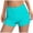 Mint Green, variant on Period Swim Shorts for Women 3" Menstrual Leakproof Swimwear Quick Dry High Waisted Bathing Suit Bottoms Beach Boyshorts