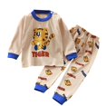 thumbnail image 1 of Pisexur Tenue d'Automne pour Bébé Fille Garçon, Ensemble de Pyjama pour Tout-Petits Garçons Filles, Mode Décontractée, Floral, Col Rond, Manches Longues, Chandail à Enfiler et Pantalon, Tenue de Nuit, Ensemble 2 Pcs pour Enfants, 3 Mois à 6 Ans, 1 of 3