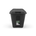 thumbnail image 3 of Tuff StoreTM 128L (33.8 gal.), ZeroNestTM Series Storage Tote with obsidian black base and lid., 3 of 5