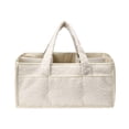 thumbnail image 1 of Portable Baby Caddy Organizer with Detachable Partition for Nursery Storage and, 1 of 6