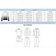 thumbnail image 3 of WEAIXIMIUNG Noël Homme Automne Hiver Décontracté Brossé Col Rond Manches Longues Chemise de Base Haut Blouse, 3 of 4