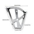 thumbnail image 3 of Fdit Furniture Hinges,2Pcs Stainless Steel Shoes Drawer Cabinet Hinges Turing Rack Replacement Fittings, Shoes Cabinet Turning Rack, 3 of 8