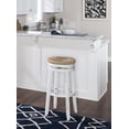 thumbnail image 2 of Larkin Barstool, White, 2 of 5