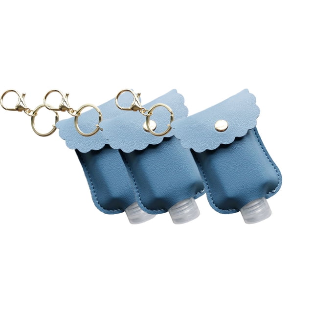 Agiferg Portable Disposable Hand Sanitizer Pouch Outdoor Hand Sanitizer Key Holster 3pcs