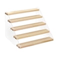 thumbnail image 1 of HILABEE Ladder Acrylic Stands, Clear Display Shelf, for Collectibles Perfume Figure Five-tiers, 1 of 9
