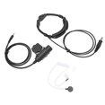 thumbnail image 1 of Écouteur à 2 Voies, Casque de Microphone de Gorge Portable Réglable pour Téléphone Portable de 3,5 Mm, 1 of 8