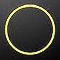 thumbnail image 3 of FlashingBlinkyLights 50 22" Premium Glow Stick Necklaces in Yellow, 3 of 4