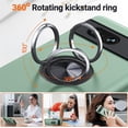 thumbnail image 2 of KOMI for Google Pixel 7 Case, Slim Fit Shockproof Protective Case for Pixel 7, Military-Grade Drop Protection with Ring Kickstand [Magnetic Car Mount Feature] Case for Google Pixel 7-Alpine Green, 2 of 5