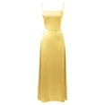 thumbnail image 4 of Puawkoer Robe Formelle pour Femme pour Tenue de Fête Robes de Soirée Formelles Petite Col en V Ajouré Tenue de Fête pour Femme Invitée d'Automne Robes de Mariage Design Convenant au Quotidien Longue, 4 of 5