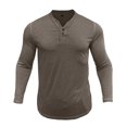 thumbnail image 2 of RXIRUCGD Pull Décontracté Mode pour Hommes Couleur Unie Manches Longues Col Rond, Kaki, Taille : TG, 2 of 6