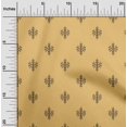 thumbnail image 1 of oneOone Georgette Viscose Fabric Geometric Ikat Printed Fabric 1 Yard 42 Inch Wide, 1 of 4