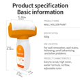 thumbnail image 3 of Growsl Repair Agent Wall Roller Paint 2 In 1 Roller Brush Wall Tool Wall Rolling Brush Roller Wall Paint Paste Portable Wall Paint Tool For Repairing Latex Paint Wall 500ml White, 3 of 4