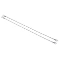 thumbnail image 1 of Unique Bargains Oeillets de Cordon en Acier Inoxydable 2mmx30cm Corde Métallique à Extrémité 10 Pack, 1 of 5