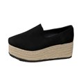 thumbnail image 2 of LSLJS Chaussures Compensées à Bouche Peu Profonde pour Femmes, Mode, Couleur Unie, Loisirs, Printemps, Mocassins pour Femmes, Cadeau pour Femmes, 2 of 5