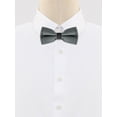 thumbnail image 2 of INSPIRE CHIC Nœuds Papillon Formels Unis Pré-Noués pour Homme Nœuds Papillon Sangle Ajustable, 2 of 5