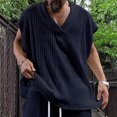 thumbnail image 4 of Styesk Tank Tops Men Men's Solid Color Easy With Camisole And Sleeveless V-neck, 4 of 9