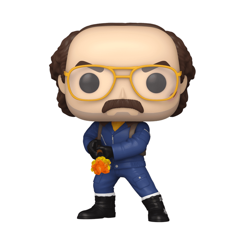 Funko Pop! Television: Stranger Things - Murray Bauman avec Flamethrower Figurine En Vinyle
