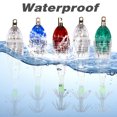 thumbnail image 4 of Waterproof Underwater LED Fishing Light Fish Lure Attracting Light Lamp with Squid Jig Hooks, 4 of 8