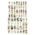 thumbnail image 2 of simhoa 30 Pcs Autocollants de Scrapbooking, Autocollants de Notes en Papier de Journal Intime Autocollants de Sceau Journal H, 2 of 4