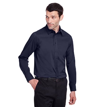Chemise Ajustée en Broadcloth Extensible Collection Couronne pour Hommes DG560